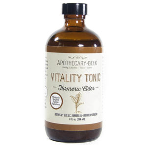 Organic Vitality Tonic - Turmeric Cider 8oz