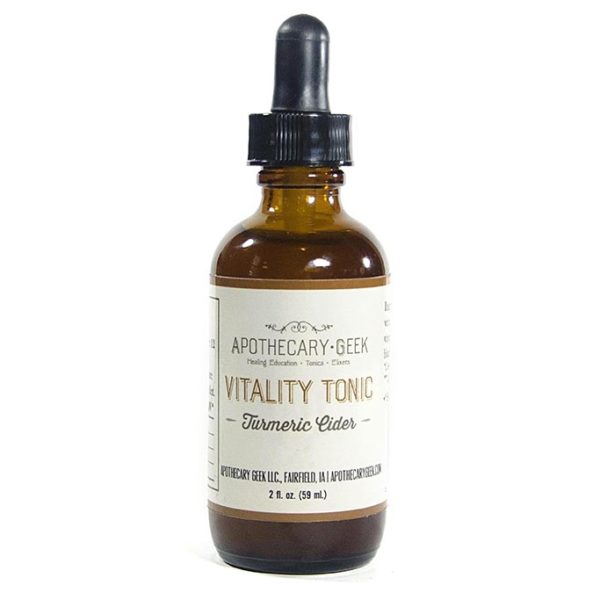 Organic Vitality Tonic - Turmeric Cider 2oz